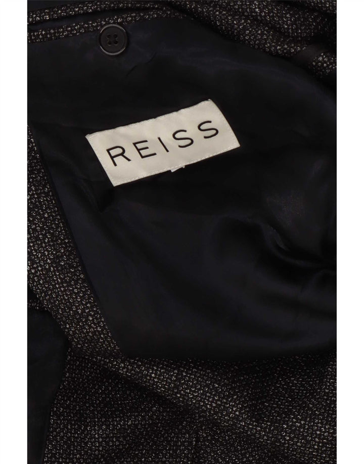 Jaqueta Blazer Masculina Reiss com 1 Botão Reino Unido 36 Pequena Azul Marinho