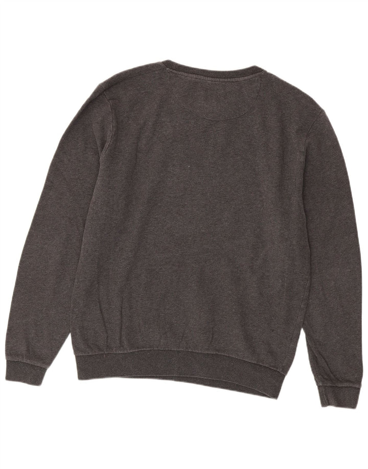JACK WILLS moletom masculino jumper grande algodão cinza