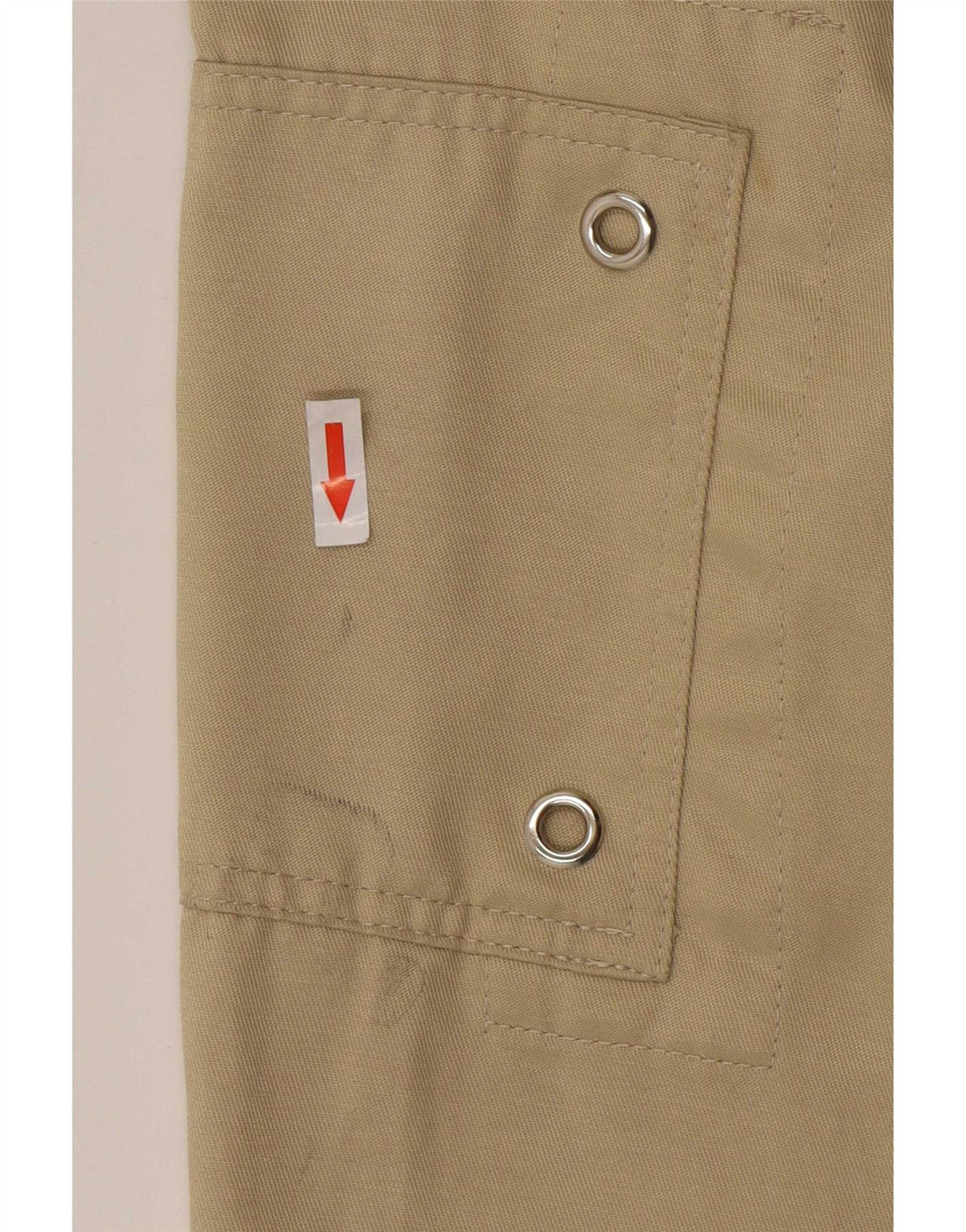 Jaqueta utilitária masculina American Legend UK 38 algodão bege médio
