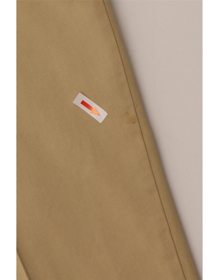 Calça de terno cônico masculino JAEGER W42 L33 algodão bege