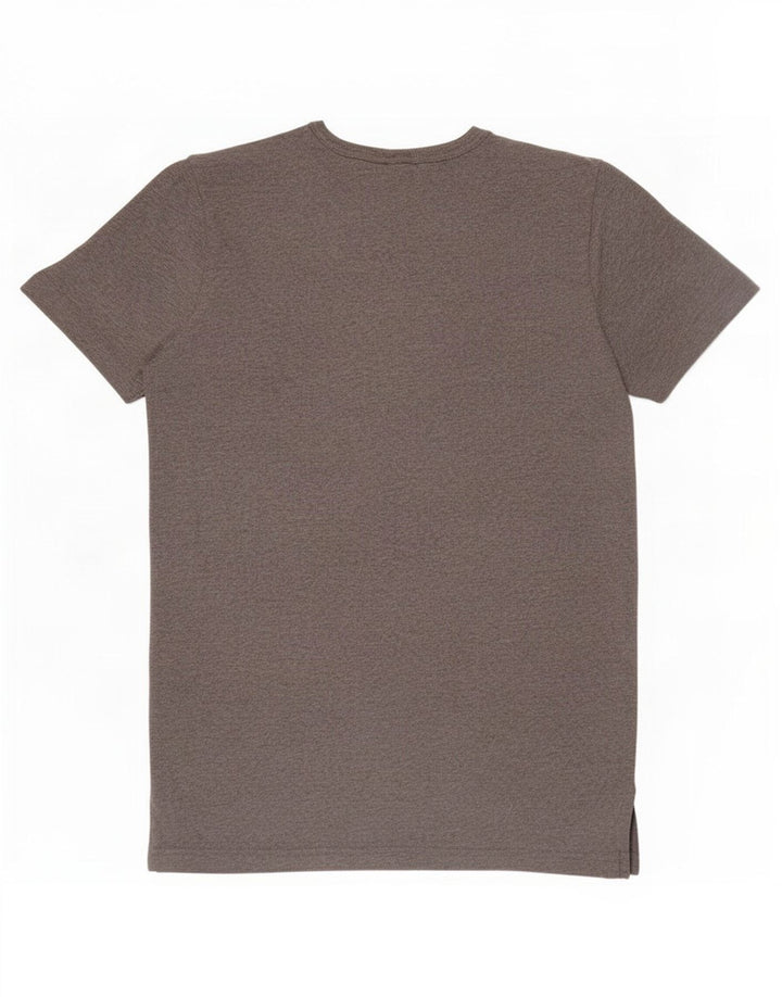 Camiseta masculina Adidas Top cinza médio algodão
