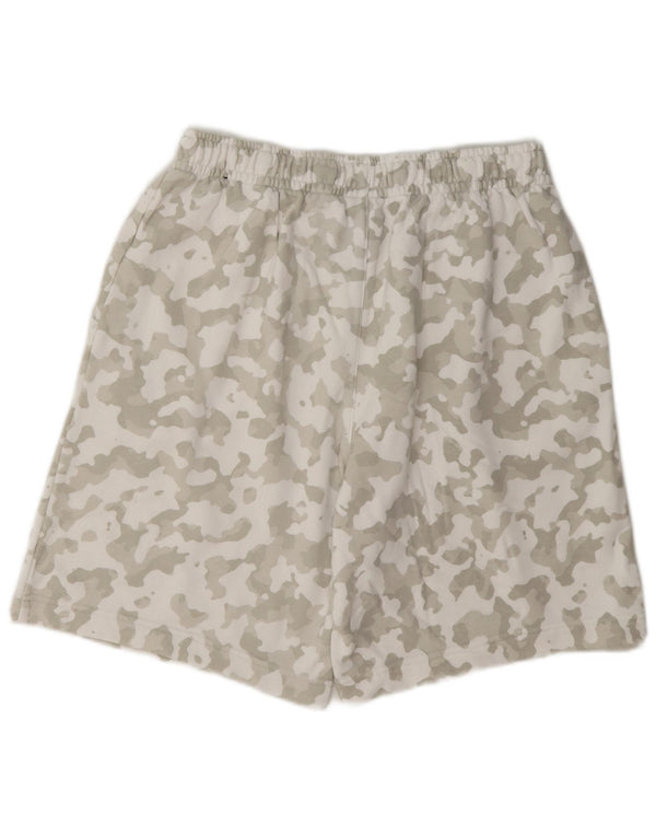 Shorts esportivos masculinos Nike grande camuflagem cinza