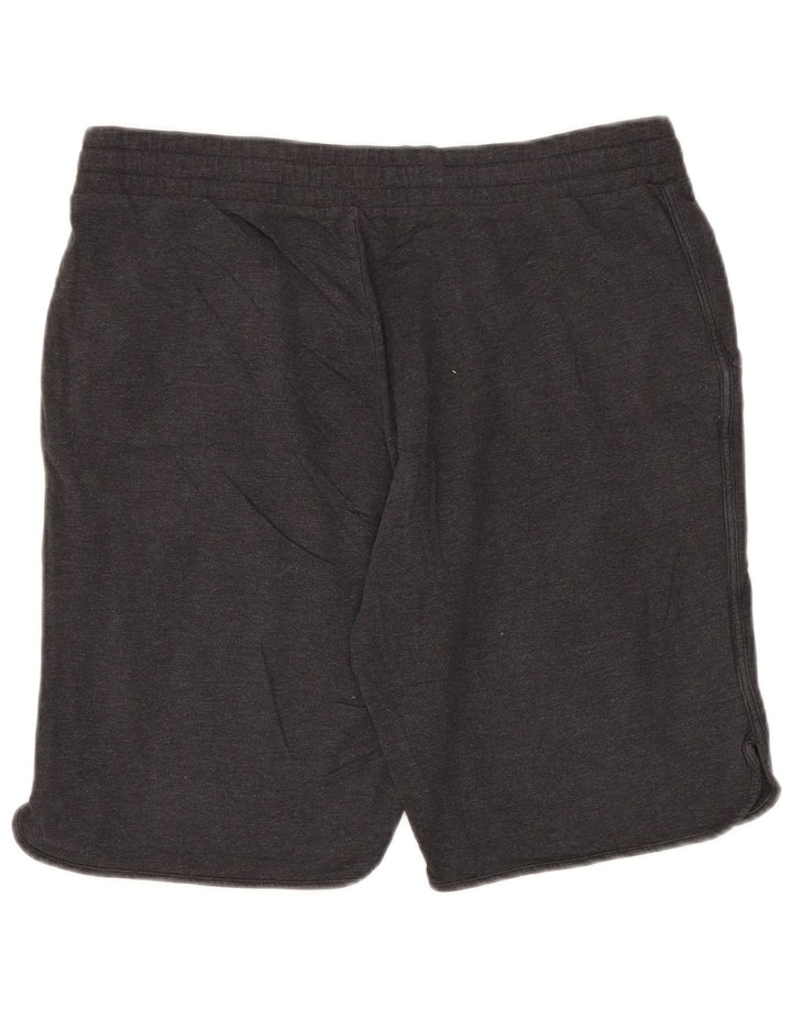 Eddie Bauer Mens Sport Shorts XL Algodão Cinza