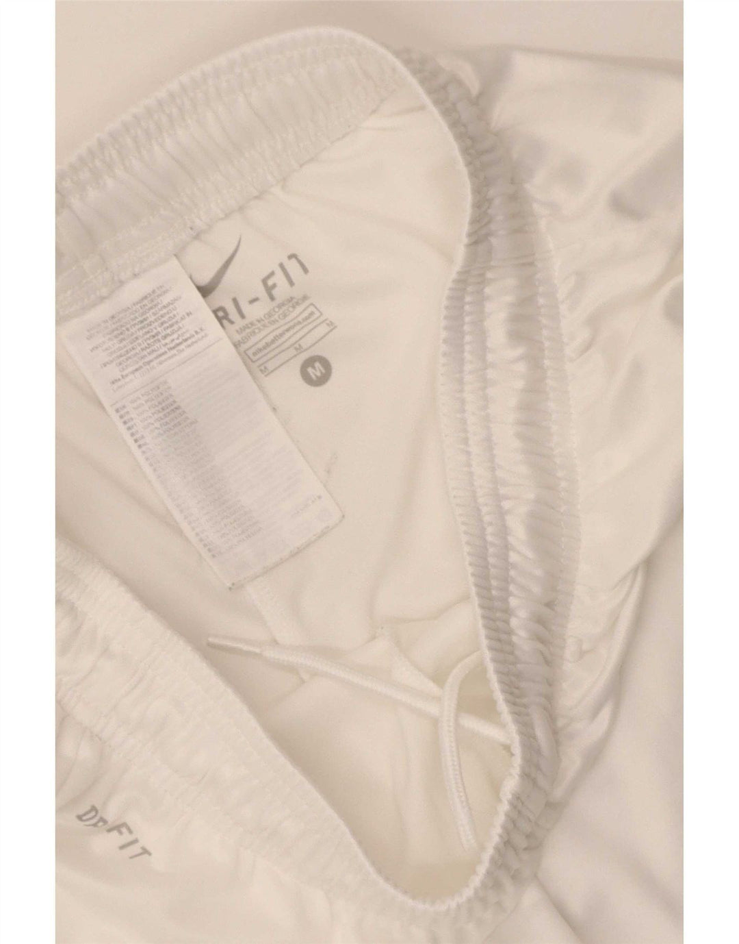 Nike Mens Dri Fit Sport Shorts Médio Branco Poliéster