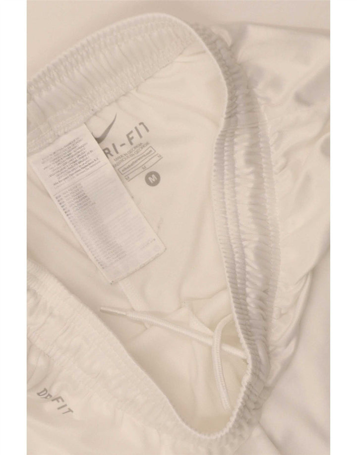 Nike Mens Dri Fit Sport Shorts Médio Branco Poliéster