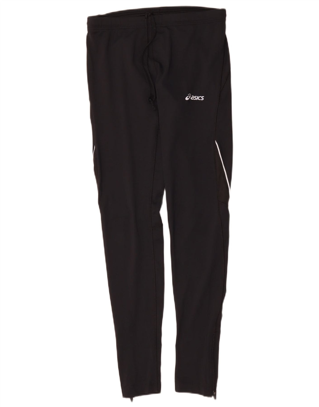 Calça de treino feminina Asics UK 14 grande poliéster preto