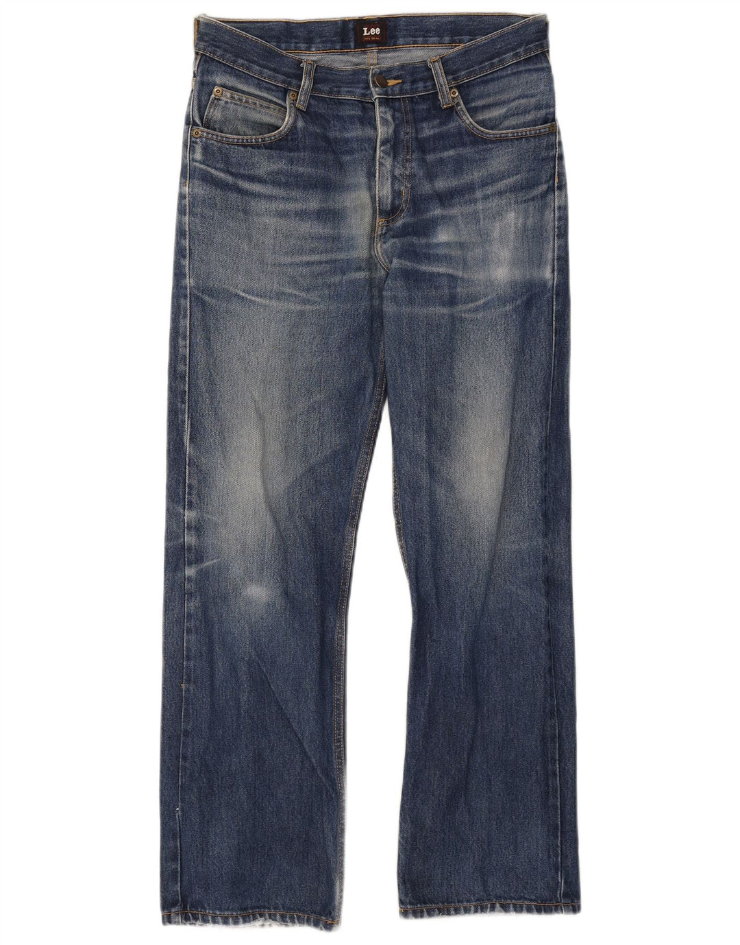 Lee Mens Ranger Bootcut Jeans W34 L30 Azul Algodão