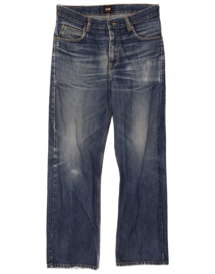 Lee Mens Ranger Bootcut Jeans W34 L30 Azul Algodão
