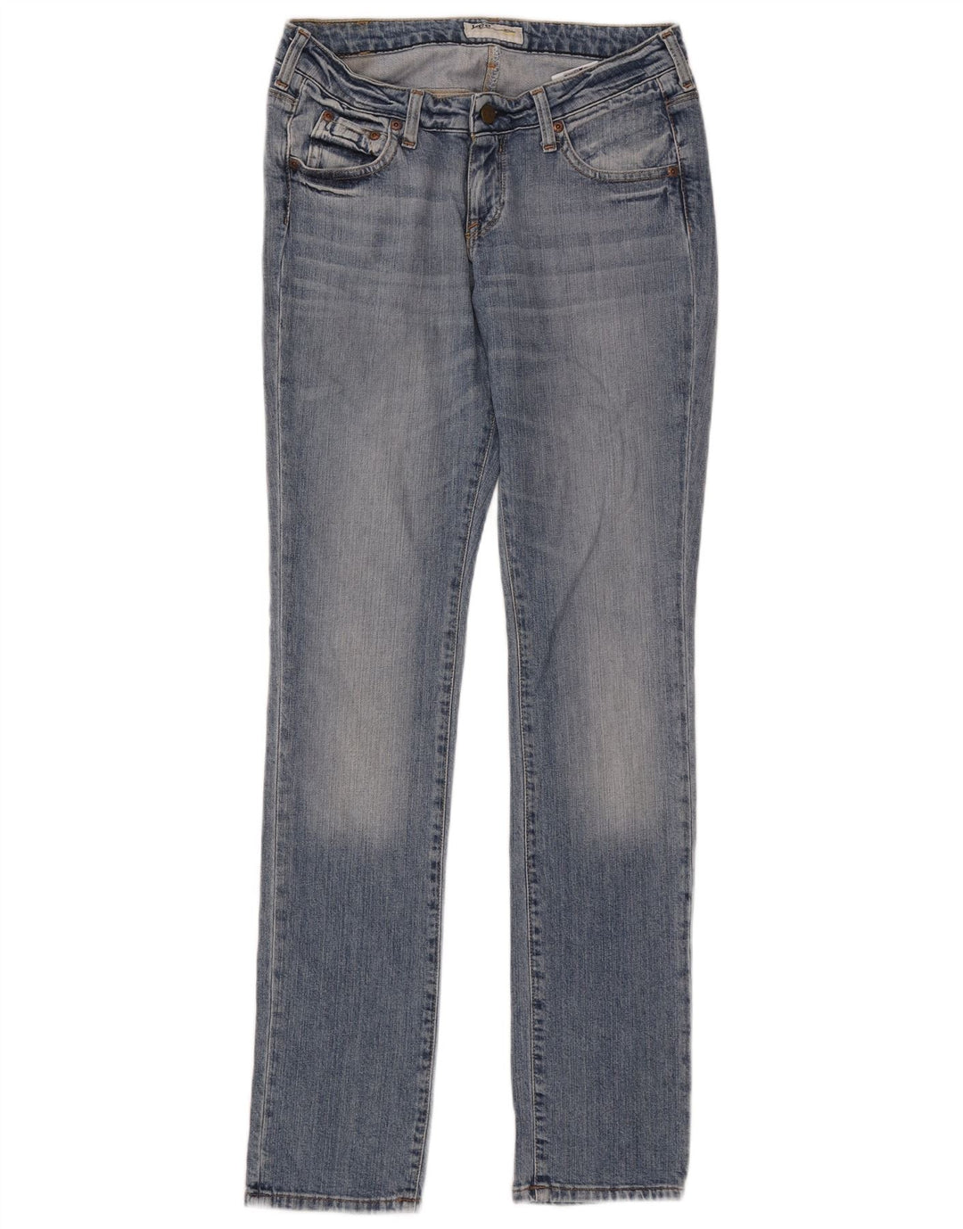 Lee Womens Norma Slim Jeans W29 L33 Azul Algodão