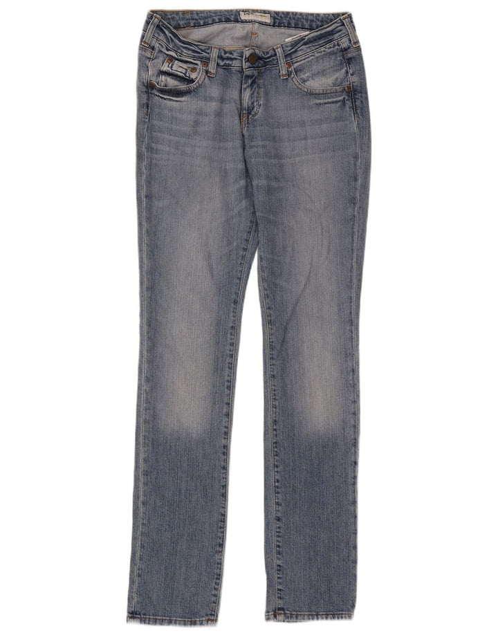 Lee Womens Norma Slim Jeans W29 L33 Azul Algodão