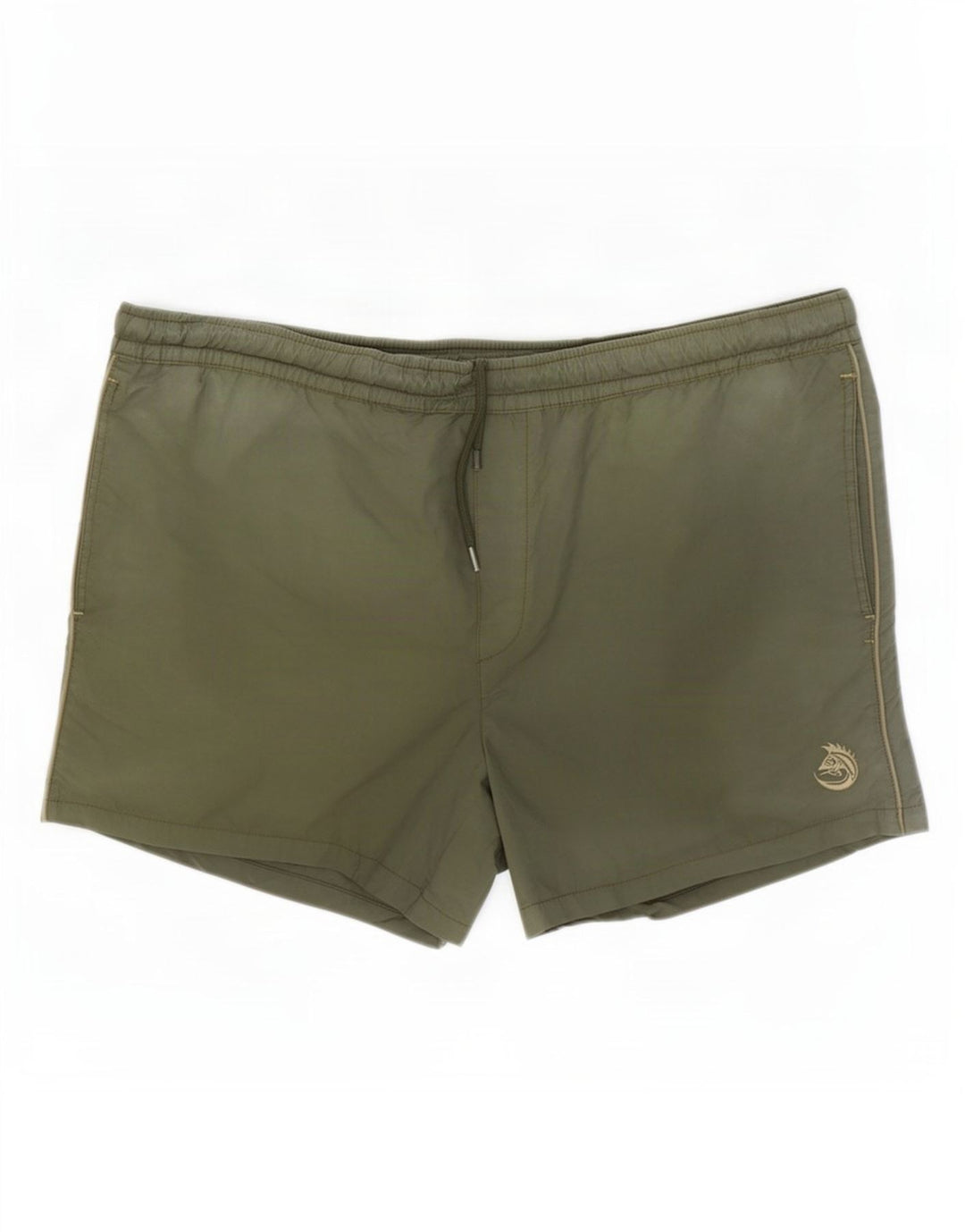 Zara Shorts de banho masculino XL poliamida verde