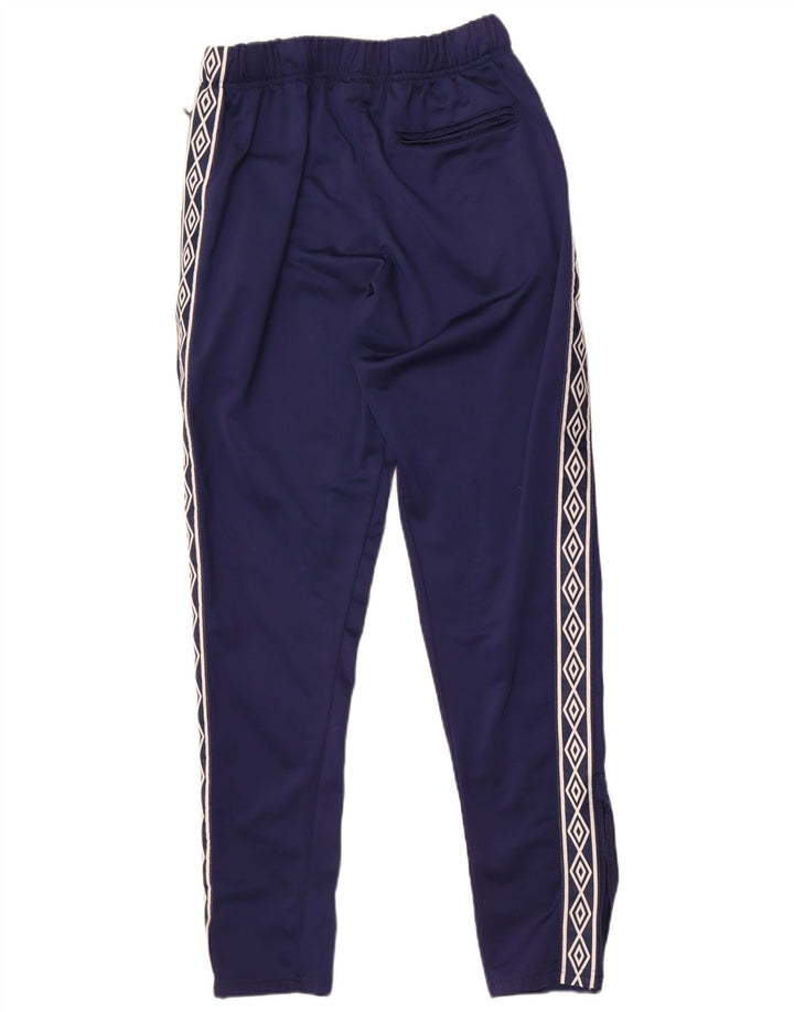 Calça esportiva masculina Umbro grande poliéster azul marinho