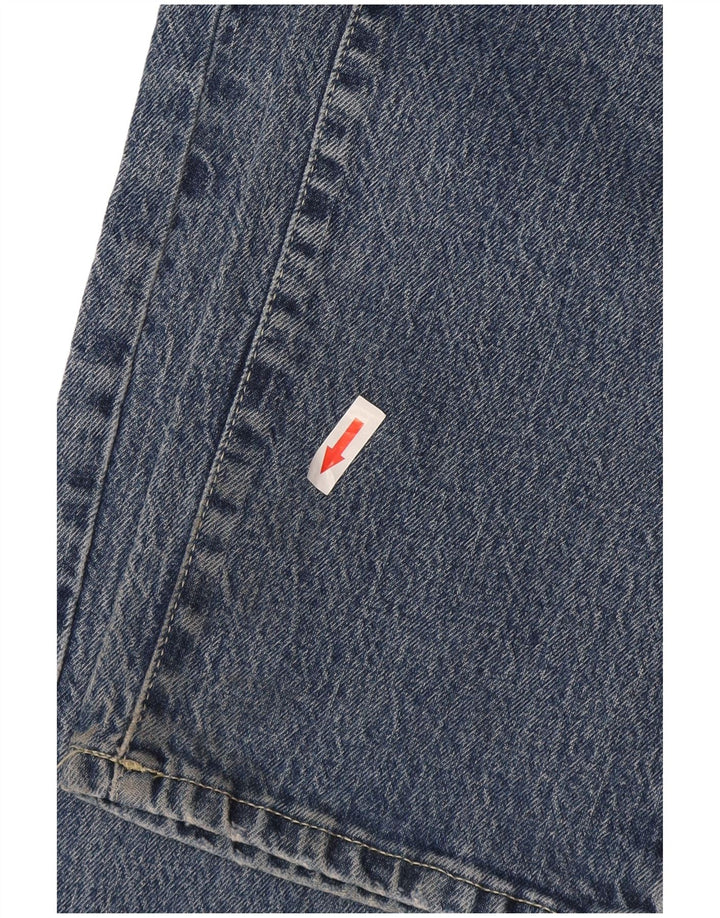 Guess Jeans retos femininos W24 L29 algodão azul