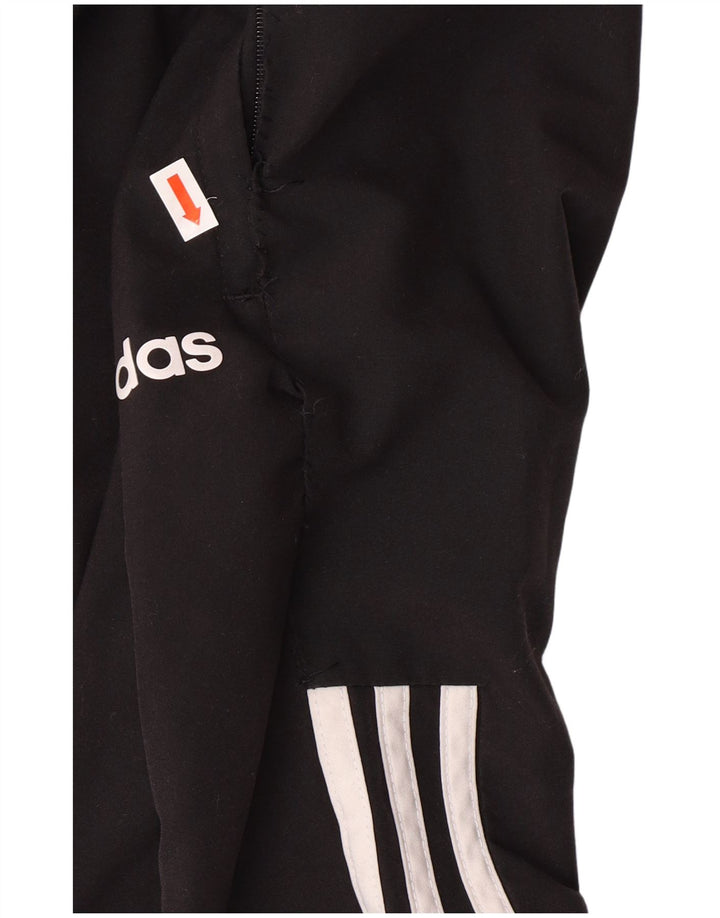 Calça Adidas Mens Treino Médio Preto Listrado Poliéster