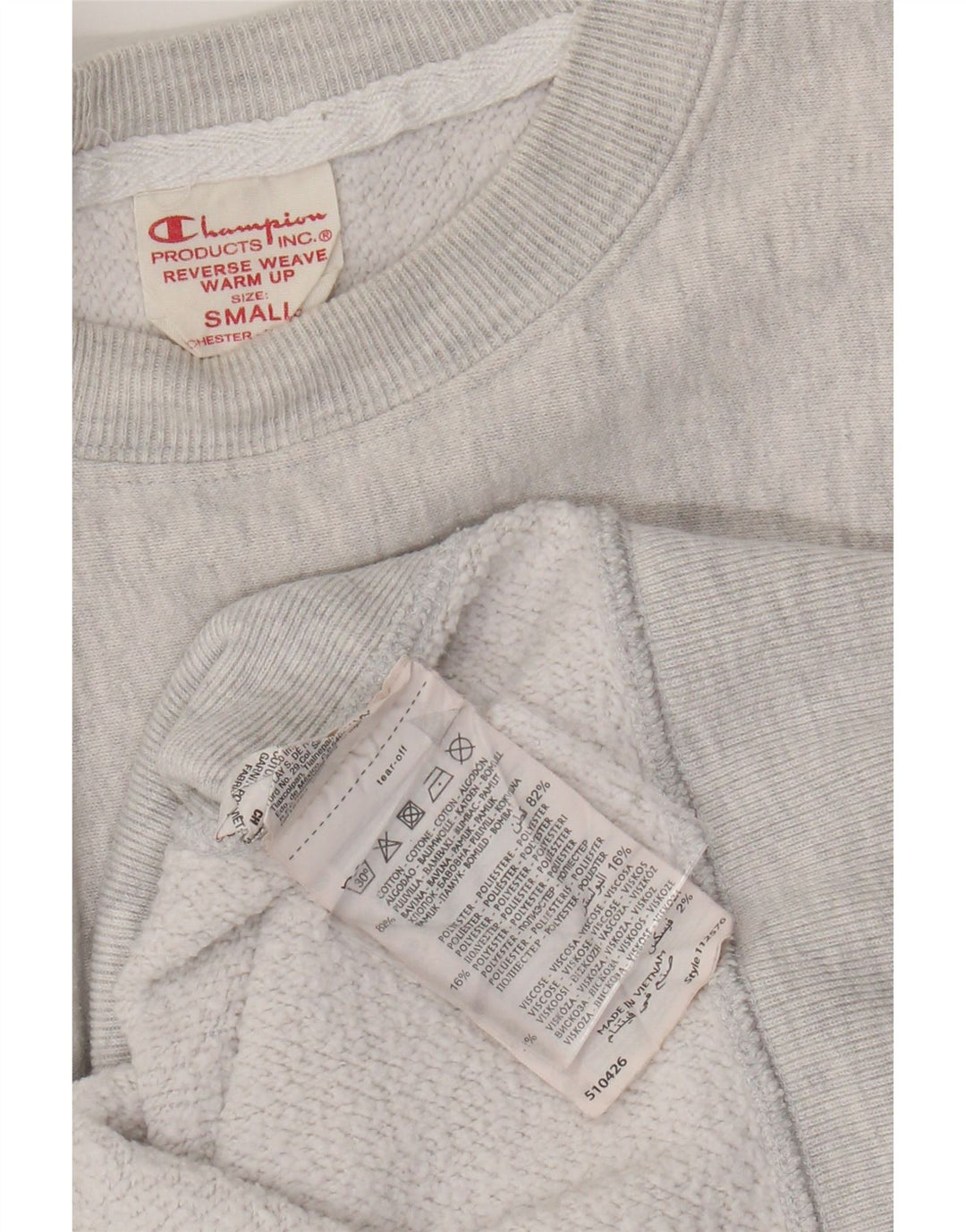 Champion moletom masculino jumper pequeno algodão cinza