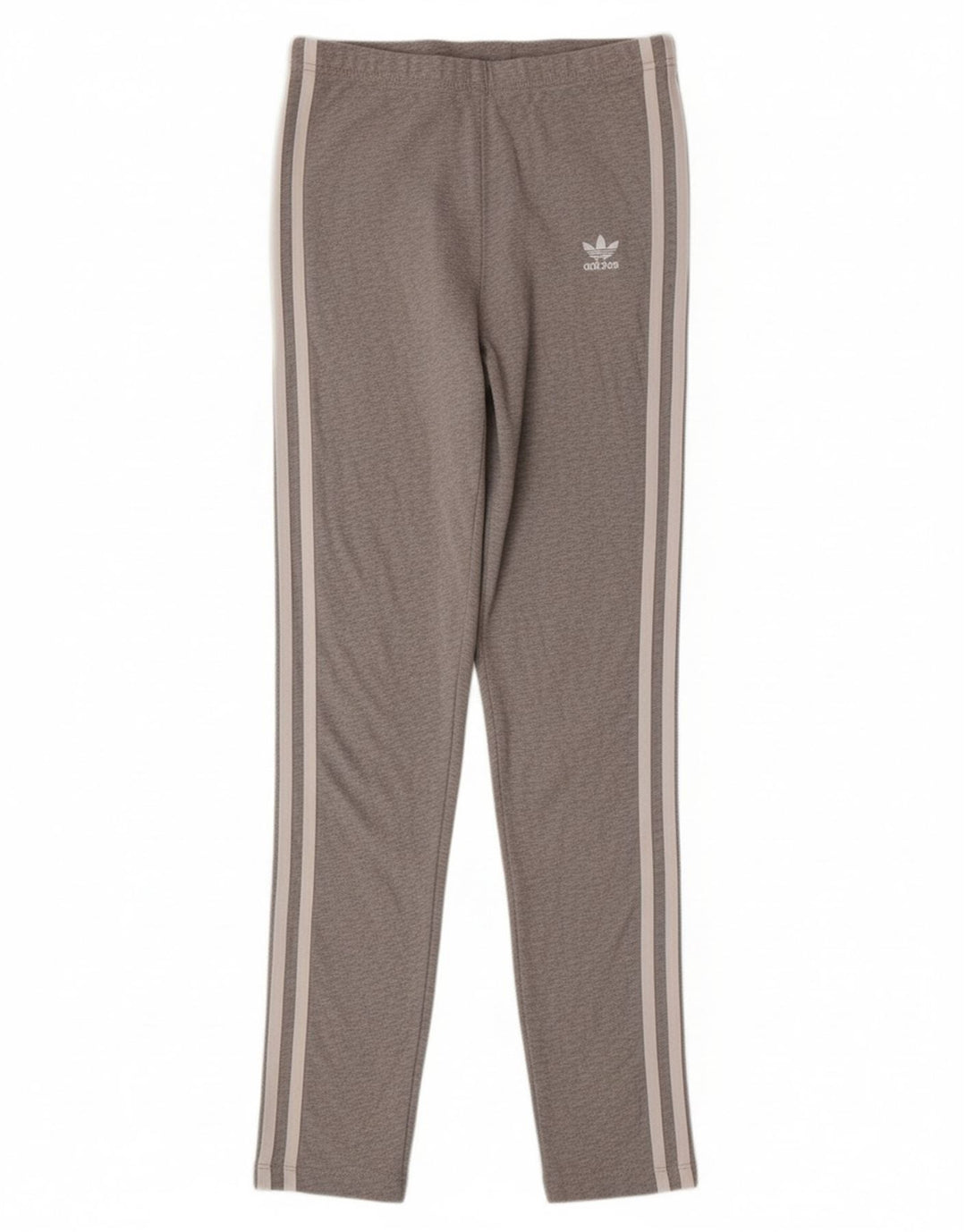 Leggings ADIDAS Menina 13-14 Anos Cinzento Algodão