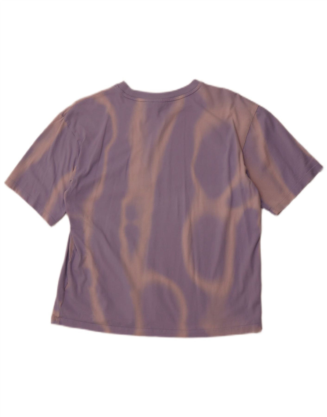 Camiseta Feminina Adidas UK 4/6 XS Roxo Tie Dye Algodão