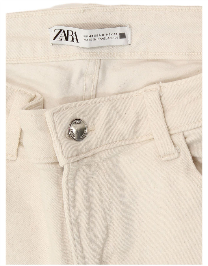 Zara Jeans Skinny Feminino EU 40 Médio W30 L27 Bege