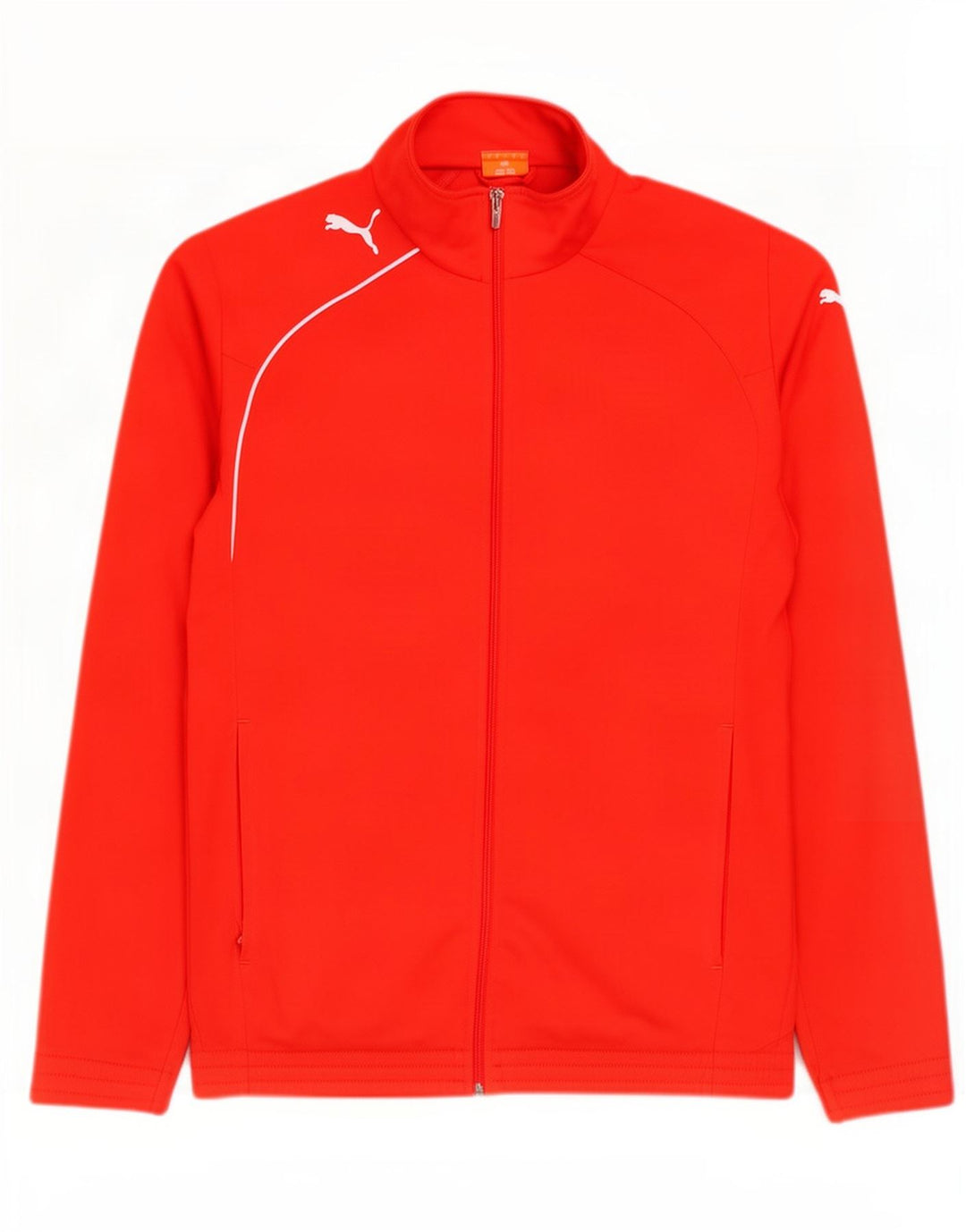 Puma Mens Tracksuit Top Jacket Pequeno Poliéster Laranja