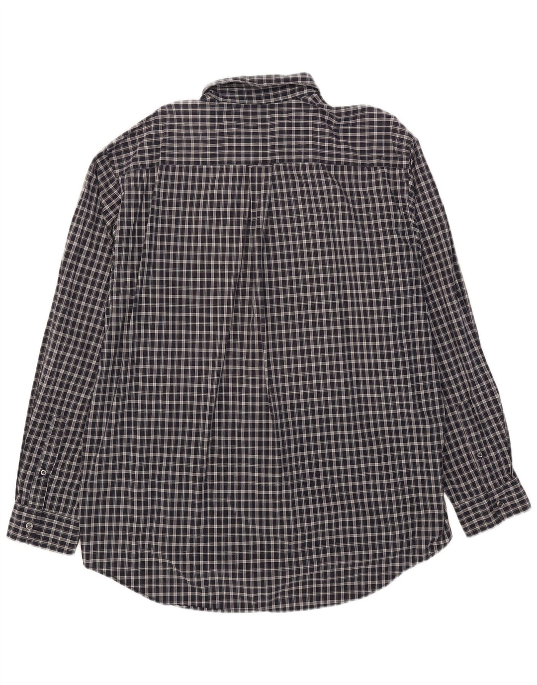 Camisa masculina Nautica XL azul marinho xadrez algodão