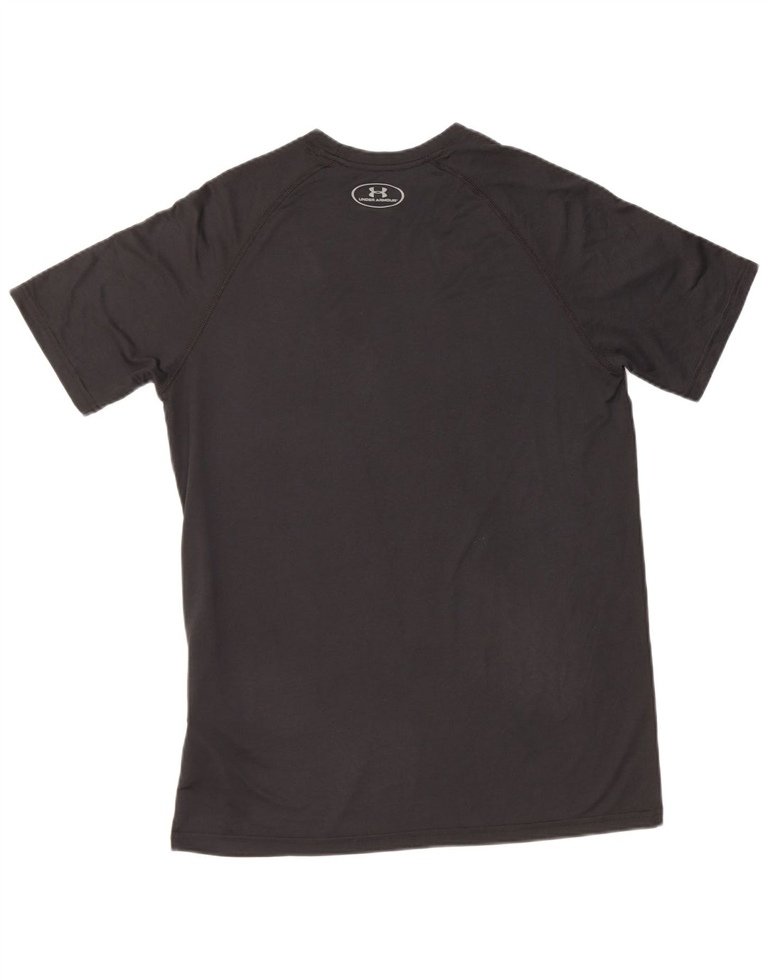 Camiseta masculina Under Armour Heat Gear Graphic Top pequeno poliéster preto