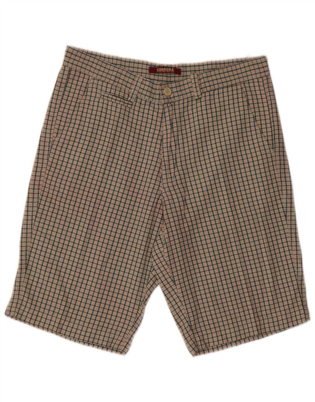Shorts Chino Masculino Carrera IT 50 Grande W34 Algodão Xadrez Multicolorido