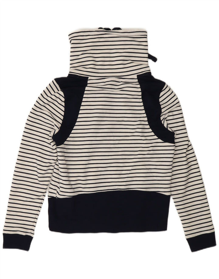 Ralph Lauren Womens Tracksuit Top Jacket UK 12 Médio Branco Náutico