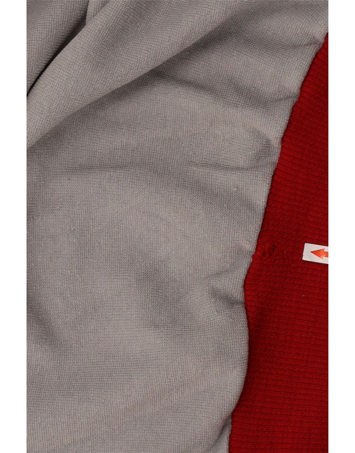 Moletom masculino vintage Jumper IT 54 XL cinza colorblock