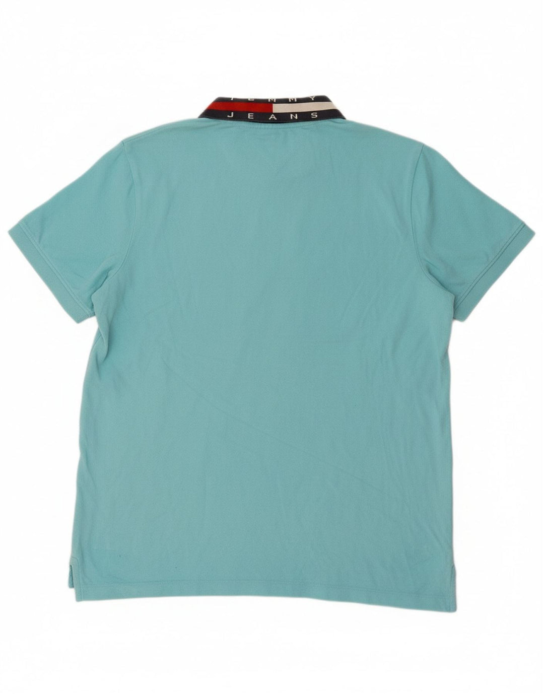 Camisa polo masculina TOMMY HILFIGER 2XL algodão azul