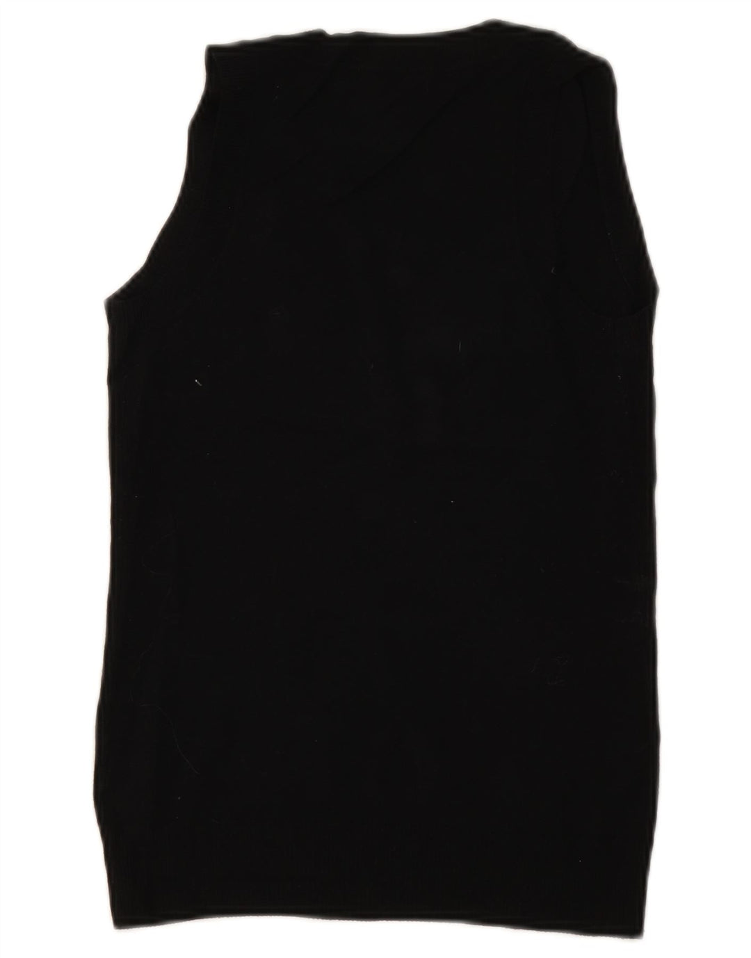 Zara Womens Vest Tank Top UK 10 Pequeno Preto