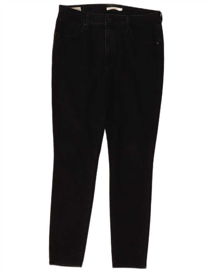 Calça jeans feminina Levi's 721 High Rise Skinny W32 L30 algodão preto