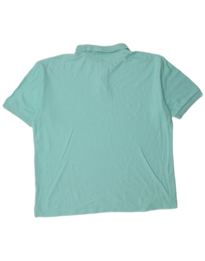 Camisa polo masculina Fila IT 52 grande algodão azul
