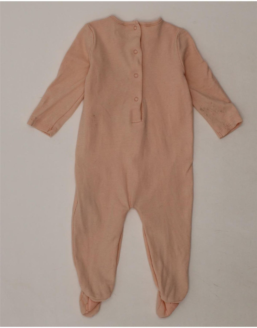 GUESS Baby Girls Graphic Bodysuit 3-6 Months  Pink Cotton Vintage Guess and Second-Hand Guess from Messina Hembry 