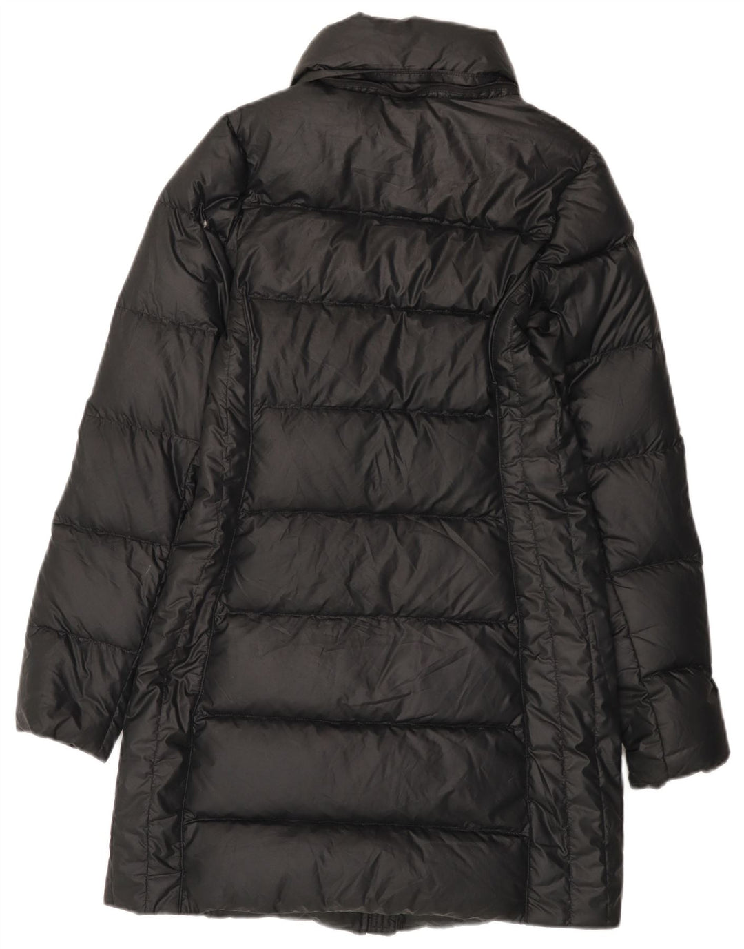 Casaco acolchoado Nike feminino UK 6 XS preto poliéster
