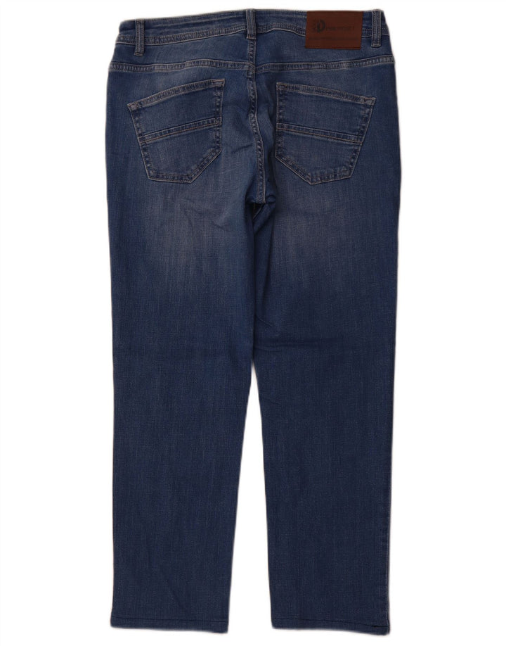 Dack's Mens Slim Jeans IT 46 Pequeno W30 L26 Azul Algodão