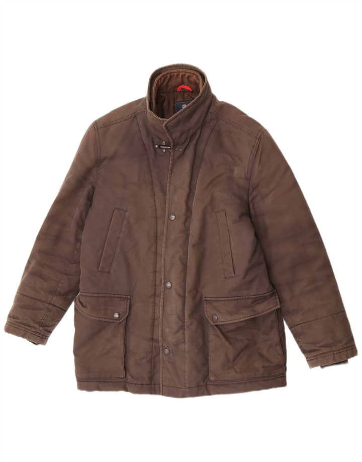 Jaqueta utilitária masculina Fay UK 38 marrom médio
