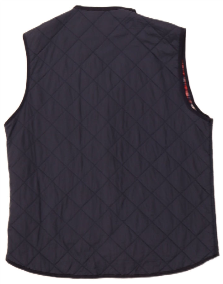 Colete masculino acolchoado BELFE & BELFE IT 46 pequeno nylon azul marinho