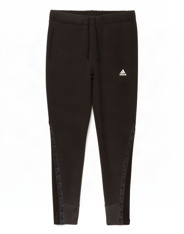 Calça Adidas Feminina Graphic Tracksuit UK 12/14 Médio Preto Colorblock