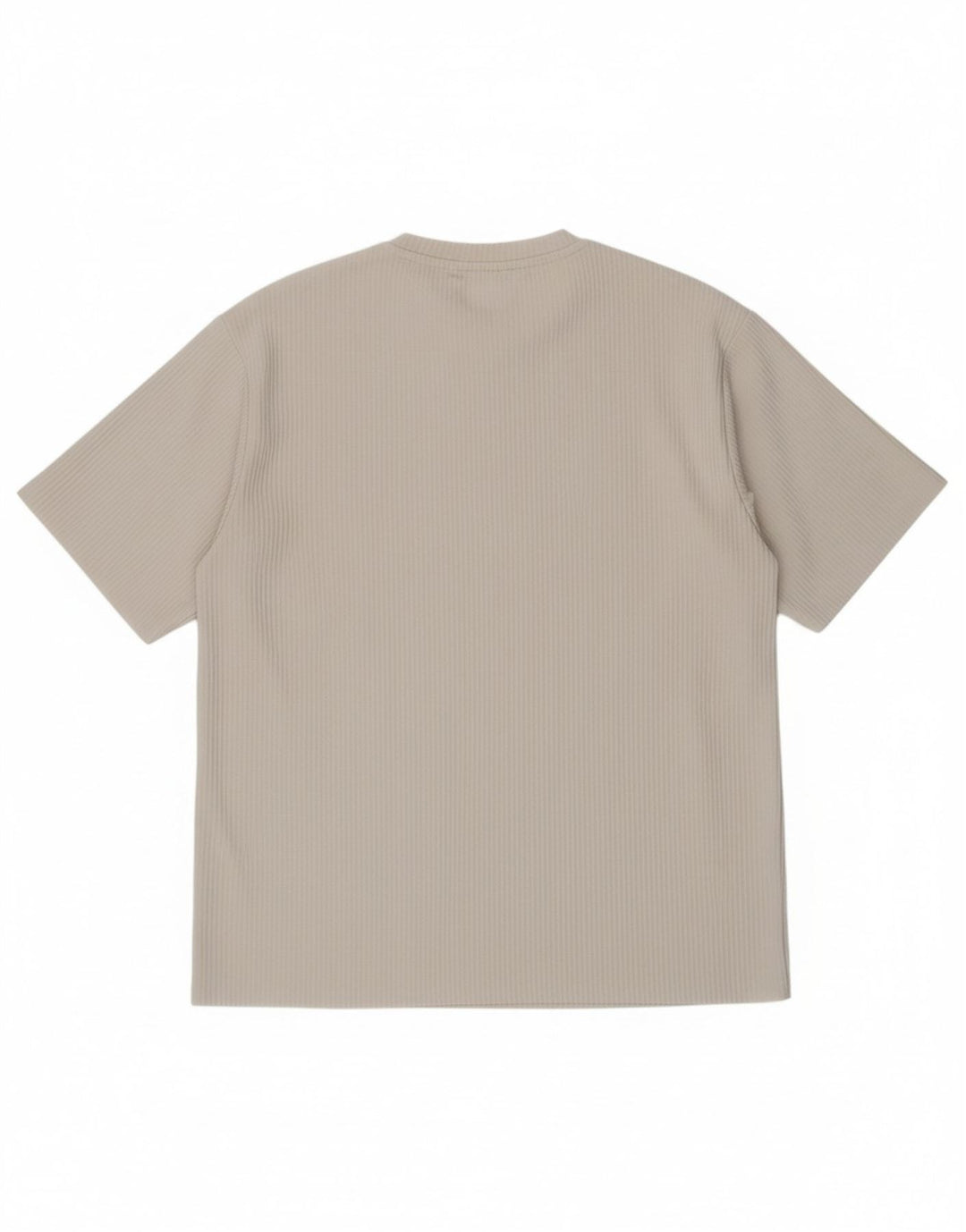 ZARA Camiseta Masculina Top Cinza Médio Poliéster