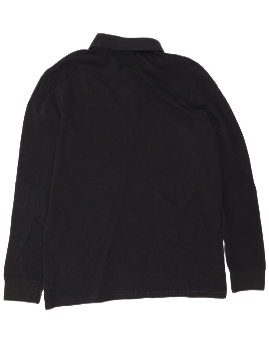Camisa polo masculina de manga comprida Paul Smith preta média
