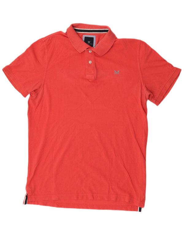 Crew Clothing Mens Polo Shirt XL Pink Cotton