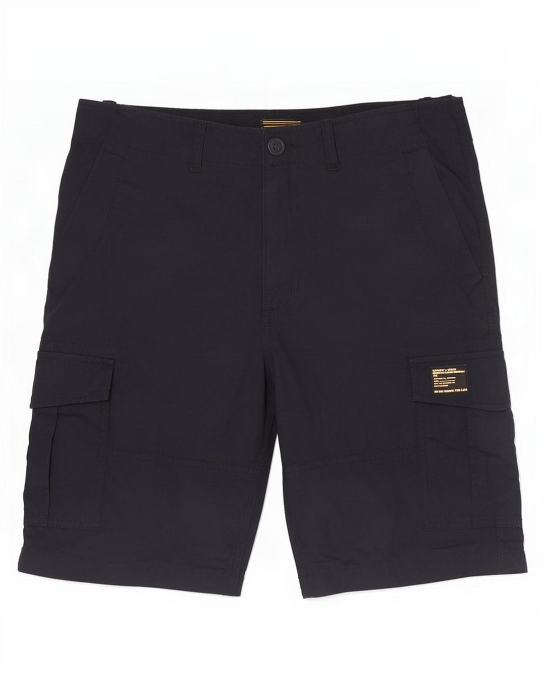 Superdry Mens Cargo Shorts W32 Médio Algodão Azul Marinho
