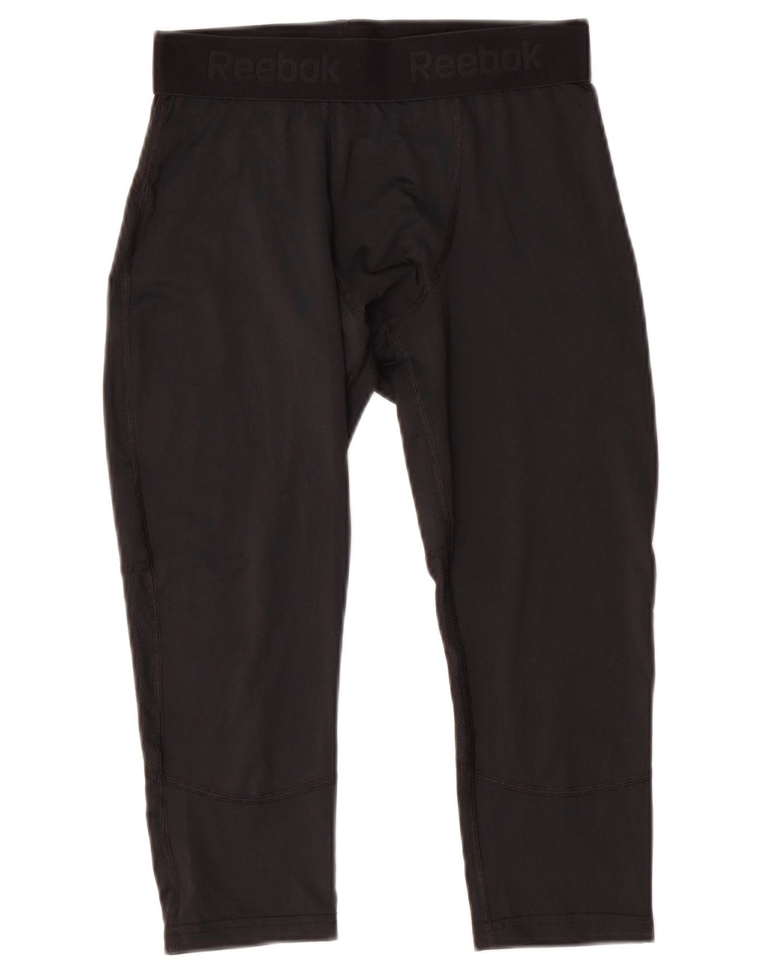 Leggings masculinas REEBOK Graphic Capri médio preto poliéster