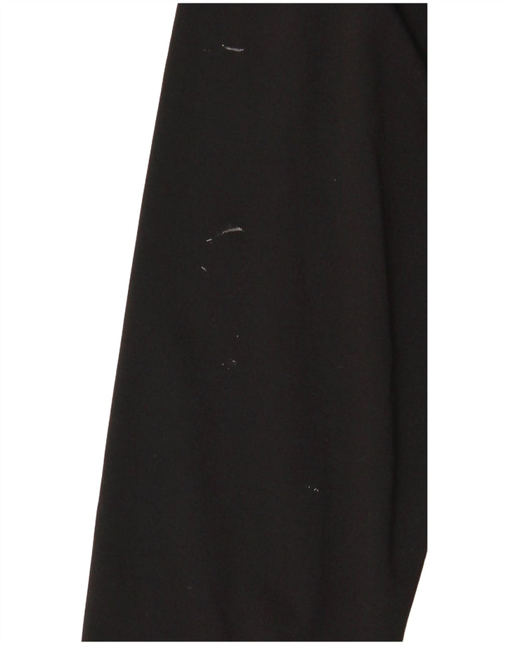 Jaqueta feminina FILA para treino UK 16 grande poliéster colorblock preto