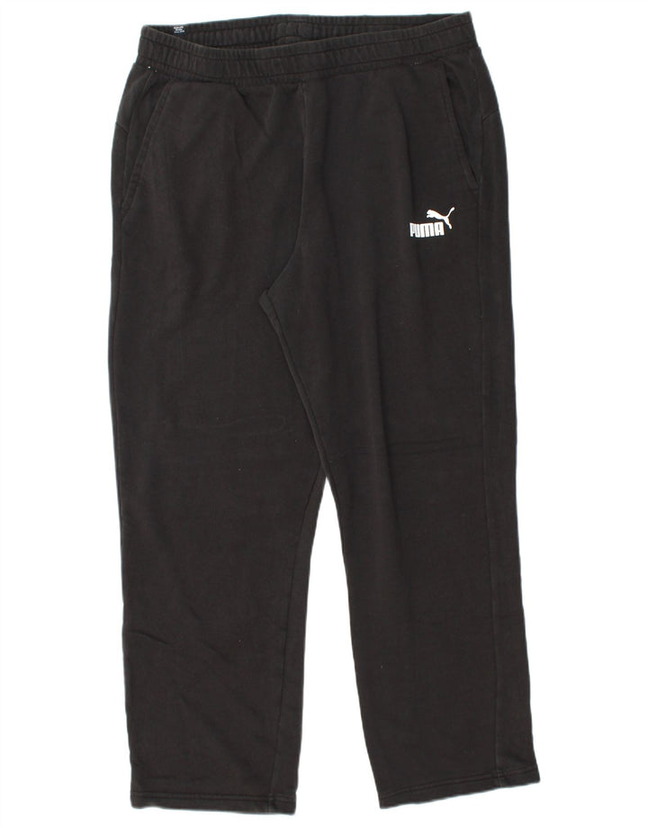 Calça de treino masculina PUMA XL preto algodão