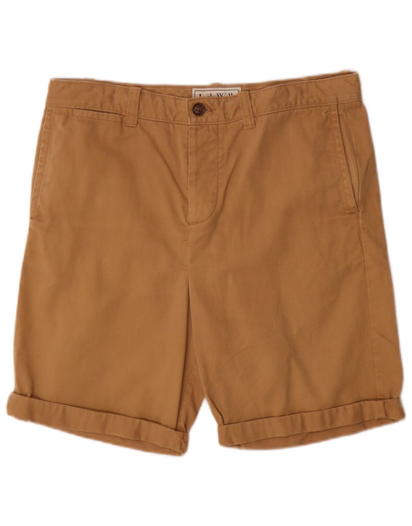 Jack Wills Mens Chino Shorts W32 Algodão Bege Médio