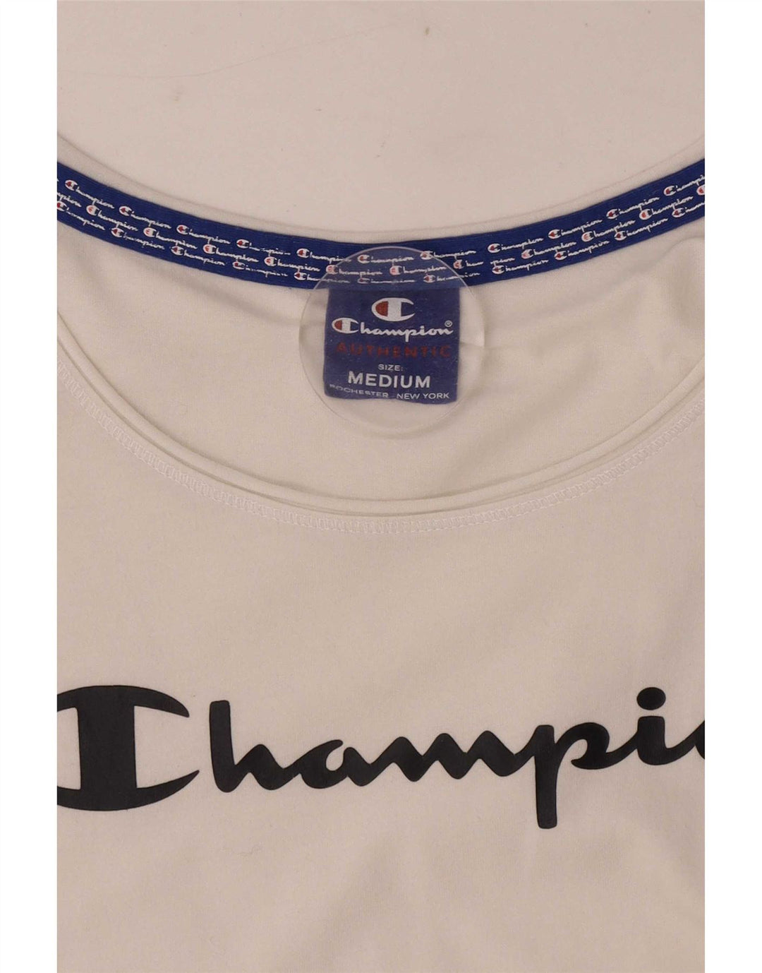 Camiseta Champion Boys Regular Graphic Top 9-10 Anos Médio Branco