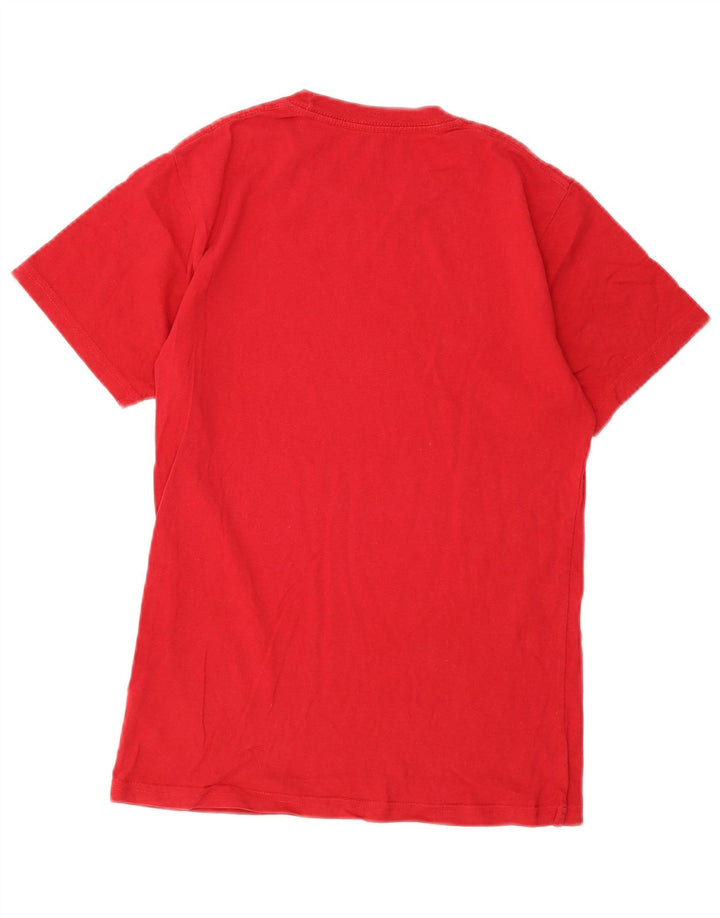 Camiseta Vans Masculina Graphic Top Pequeno Algodão Vermelho