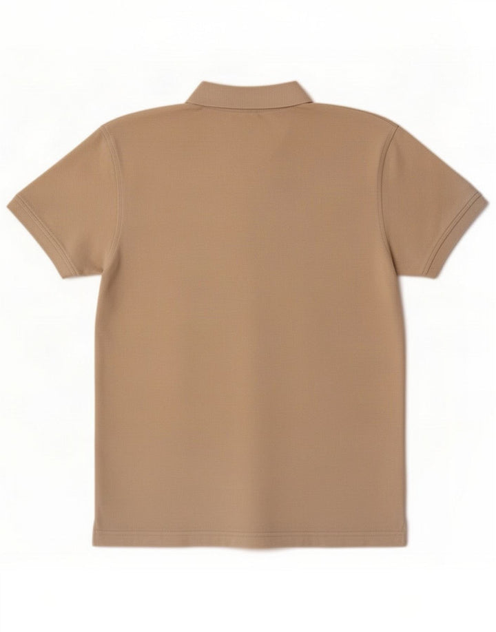 Camisa polo masculina Levi's Standard Fit algodão bege médio