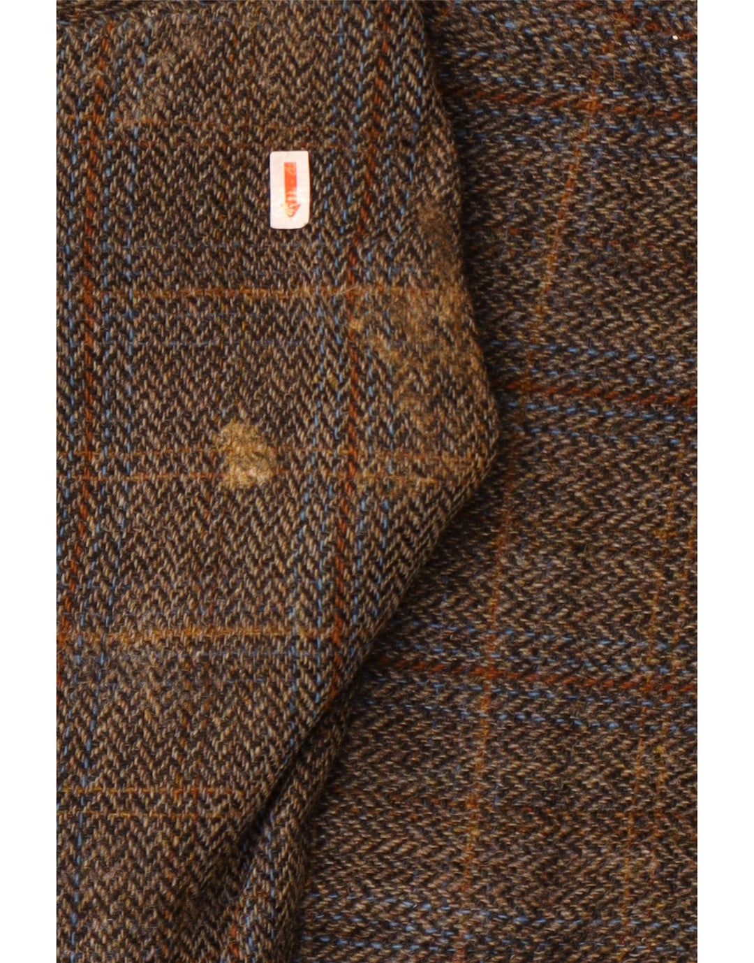 Walker and Hawkes Jaqueta masculina Harris Tweed Blazer IT 46 3XL marrom
